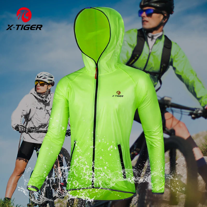 X-TIGER Cycling Raincoat Adult Waterproof Raincoat