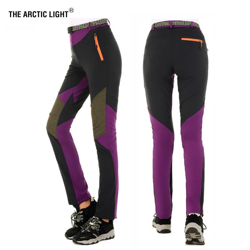 THE ARCTIC LIGHT Outdoor-Hose für Damen, Sport, Wandern, Bergsteigen, schnelltrocknend, wasserdicht, winddicht, Damenhose