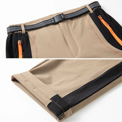 Dry Summer Hiking Pants Breathable Fishing Camping Trekking Bottoms Patchwork Sportswear Trousers