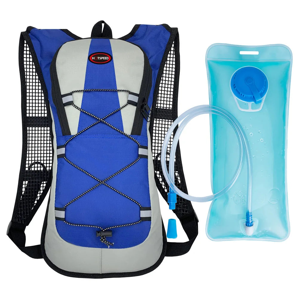 Hot Speed Brand backpack Water Bag Tank Backpack Hiking Motorcross Riding Backpack with 2L Water Bag Hydration Bladder