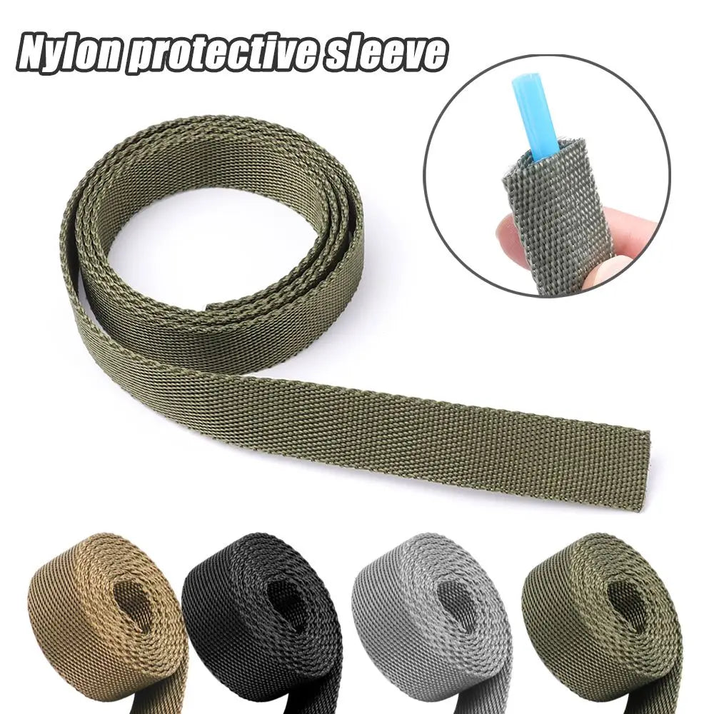 Outdoor Bladder Bag Pack Camping Hiking Hose Cover Drink Tube Cover