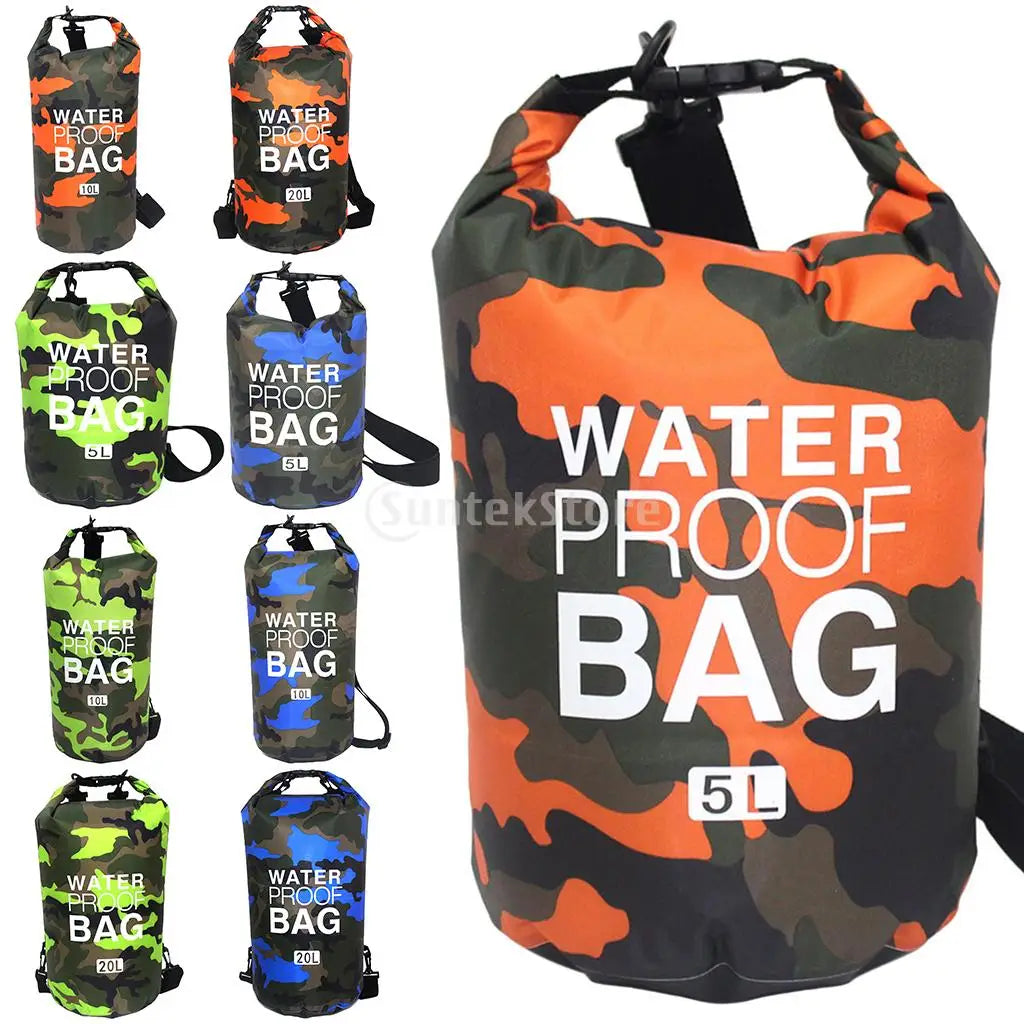 Outdoor Waterproof Bags Swimming Dry Sack Waterproof Phone Pouch Floating Boating Kayaking Camping Water Swim Bags