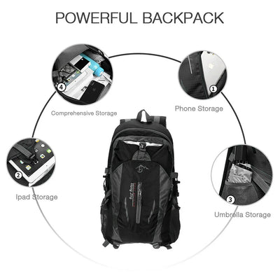 Outdoor Mountaineering Backpack Hiking Bag