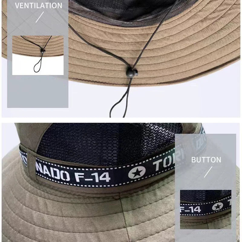 NIXHIT Casquette de protection solaire pour homme, chapeau d'été pliable et respirant pour sports de plein air, voyage, camping, randonnée, escalade, pêche, X022