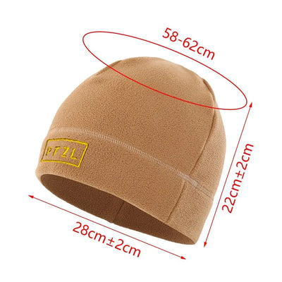 Hunting Outdoor Bonnet Breathable Ski Baggy Hat Cuffed Beanies Hiking Caps Fleece Hats Skullcap Military Tactical Cap