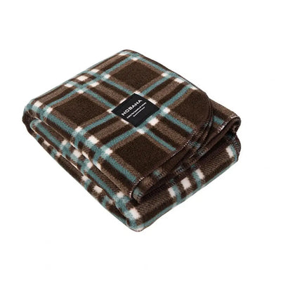 Compact Camping Blanket Versatile Outdoor Mini Blanket Plaid Print for Camping Picnics Sofa Cover Portable Fleece Mat for Air