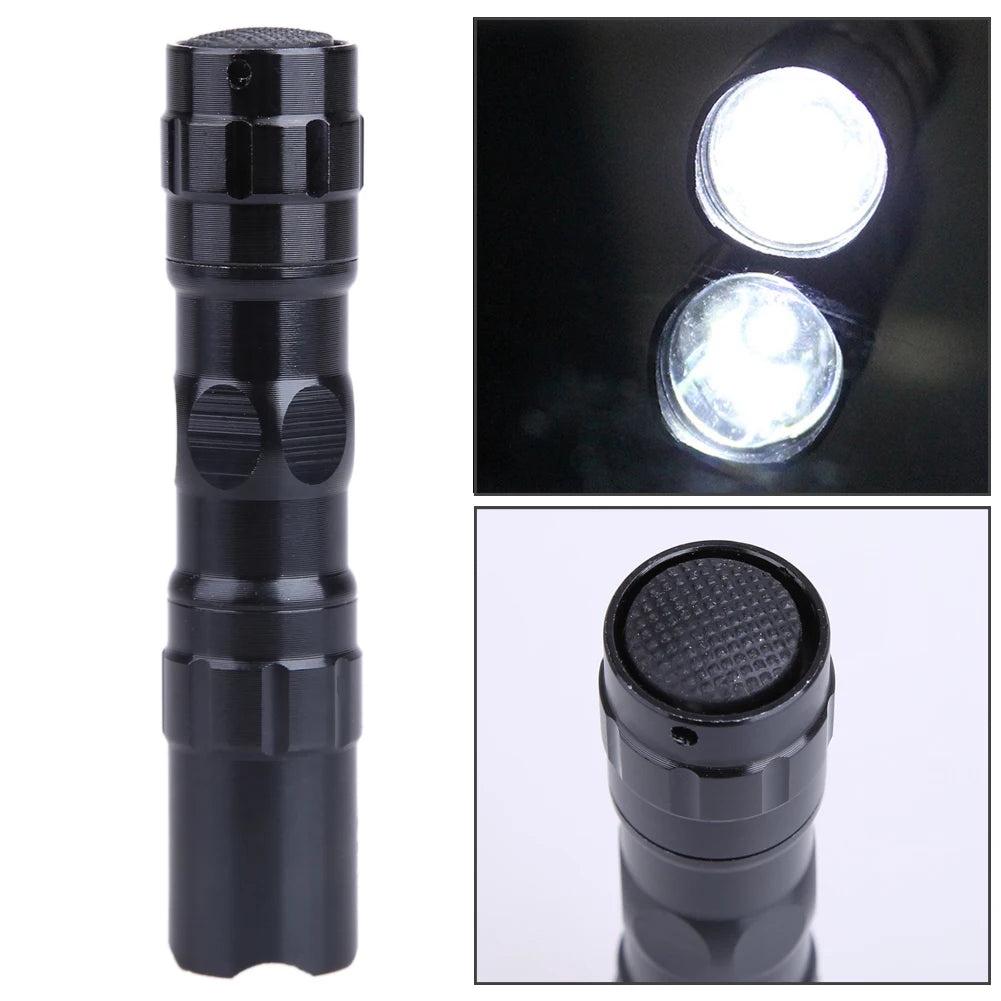 Police LED Flashlight T6 Waterproof Shock Resistant Aluminum Super Bright LED Flashlight Focus Torch Lamp With Hand Strap