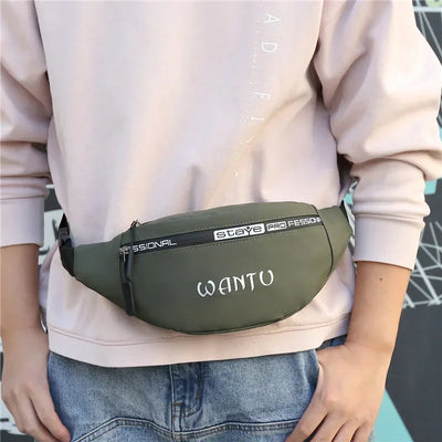 Oxford Fanny Pack Banana Bag Waistbag Travel Women's Belt Bag