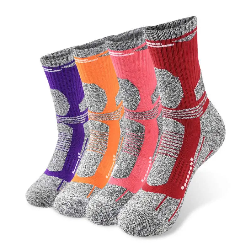 Outdoor Hiking Warm Socks Men Women Thickened Winter Thermal Sports Climbing Skiing Sock Moisture Absorption Anti-Slip