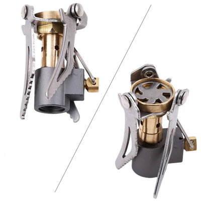 Outdoor Portable Camping Gas Stove Lightweight Mini Gas Cooker Burner Camping Hiking