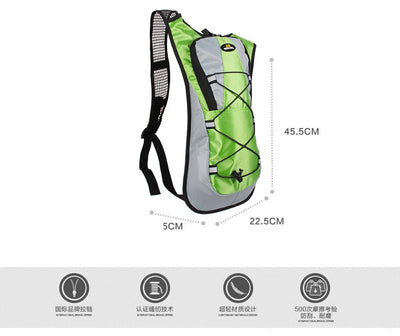 Hot Speed Brand backpack Water Bag Tank Backpack Hiking Motorcross Riding Backpack with 2L Water Bag Hydration Bladder